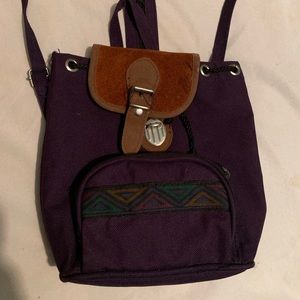 Vintage Small Backpack Purse